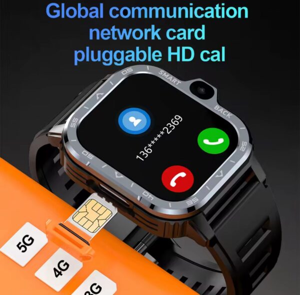 Mini Phone – 4G Android Smart Watch with SIM, GPS & Dual Cameras - Image 2