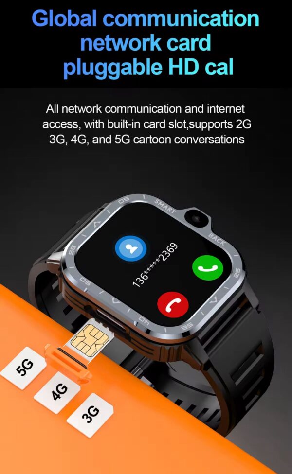 Mini Phone – 4G Android Smart Watch with SIM, GPS & Dual Cameras - Image 6